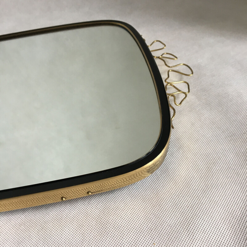 Vintage mirror free-form 