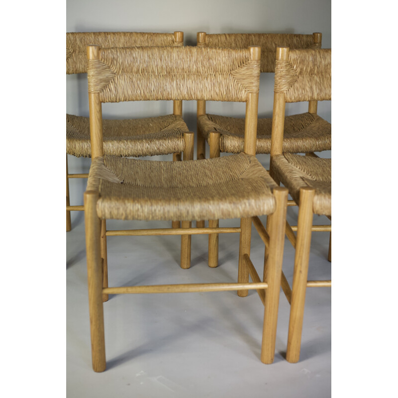 Set of 4 vintage chairs Dordogne by Sentou France