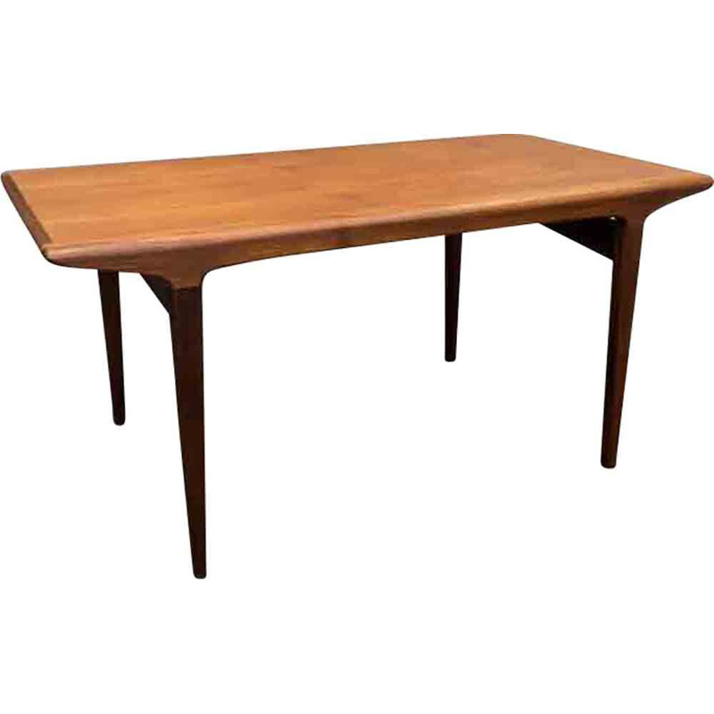 Vintage scandinavian teak table for Uldum 1960