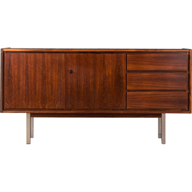 Vintage german sideboard in rosewood 1960