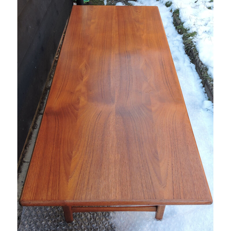 Vintage teak coffee table for Toften