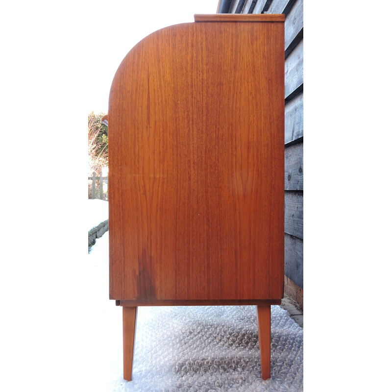 Vintage teak secretary by Egon Ostergaard