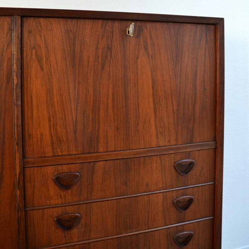 Vintage teak and rosewood sideboard