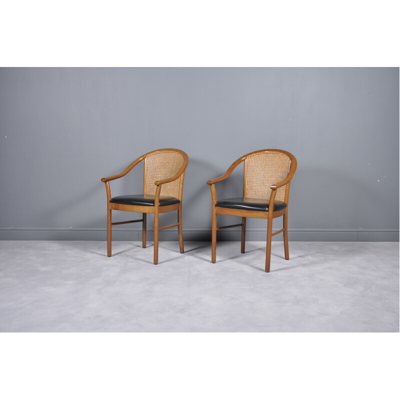 Paire de chaises en bois par Consorzio
