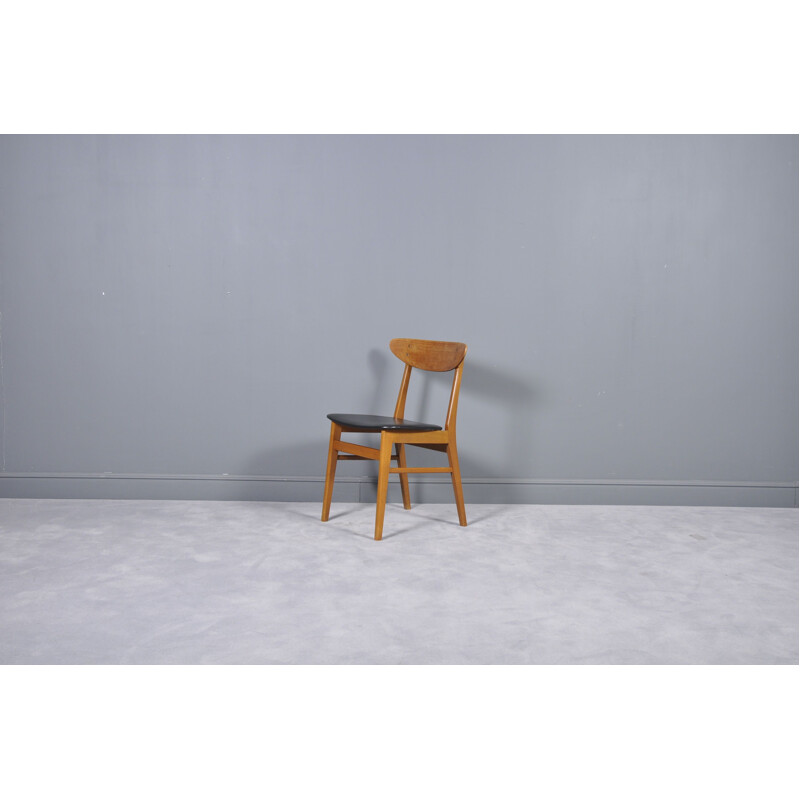 Suite de 6 chaises vintage danoise par Farstrup Møbelfabrik en teck