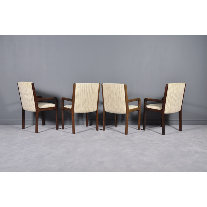 Set of 4 vintage Danish chairs