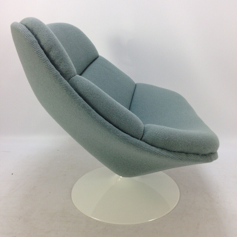 Vintage F557 Oyster lounge chair by Pierre Paulin for Artifort