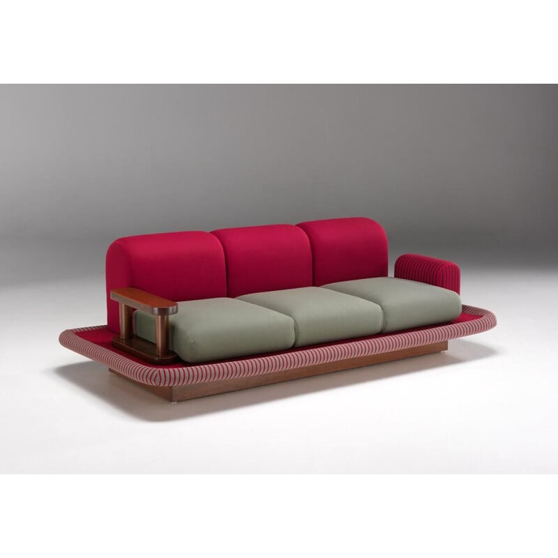 Canapé vintage Tapis Volant par Ettore Sottsass