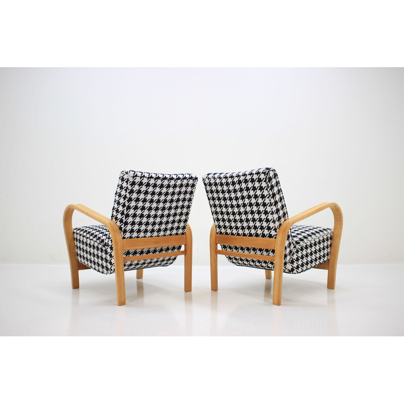 Set of two armchair by Karel Kozelka, Antonin Kropacek, 1940