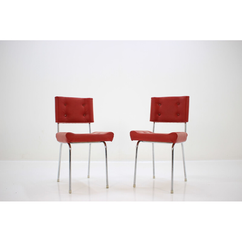 Set of 2 vintage chairs by Belet