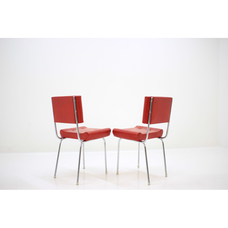 Suite de 2 chaises vintage par Belet