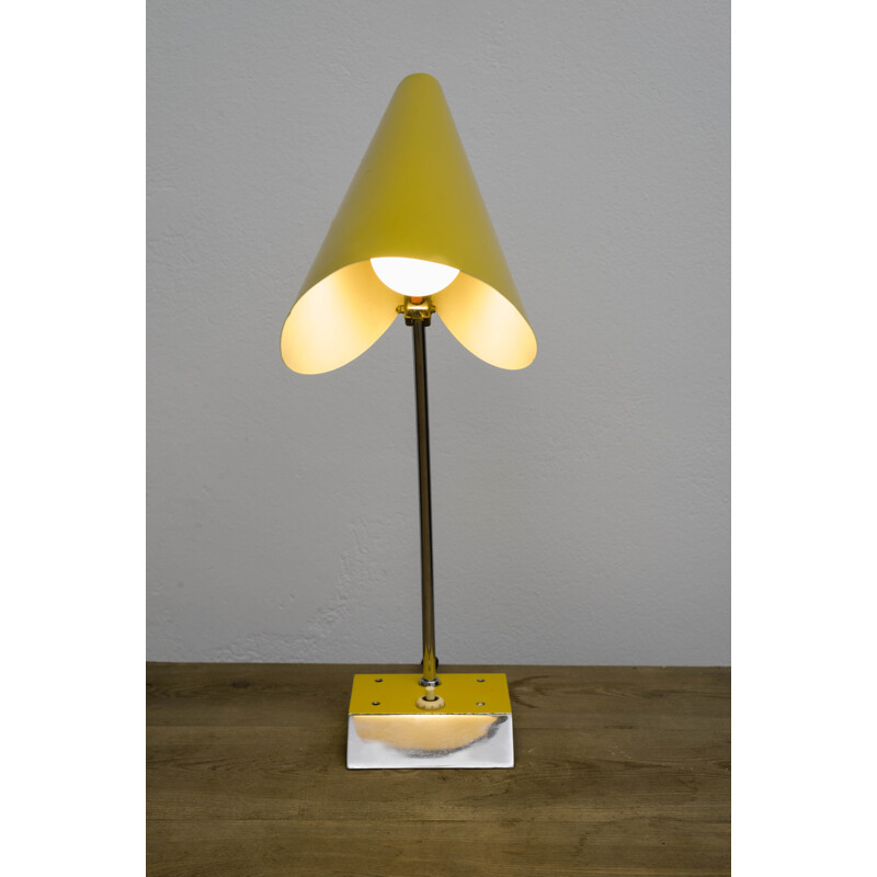 Yellow 0513 Table Lamp, Josef HURKA - 1950s