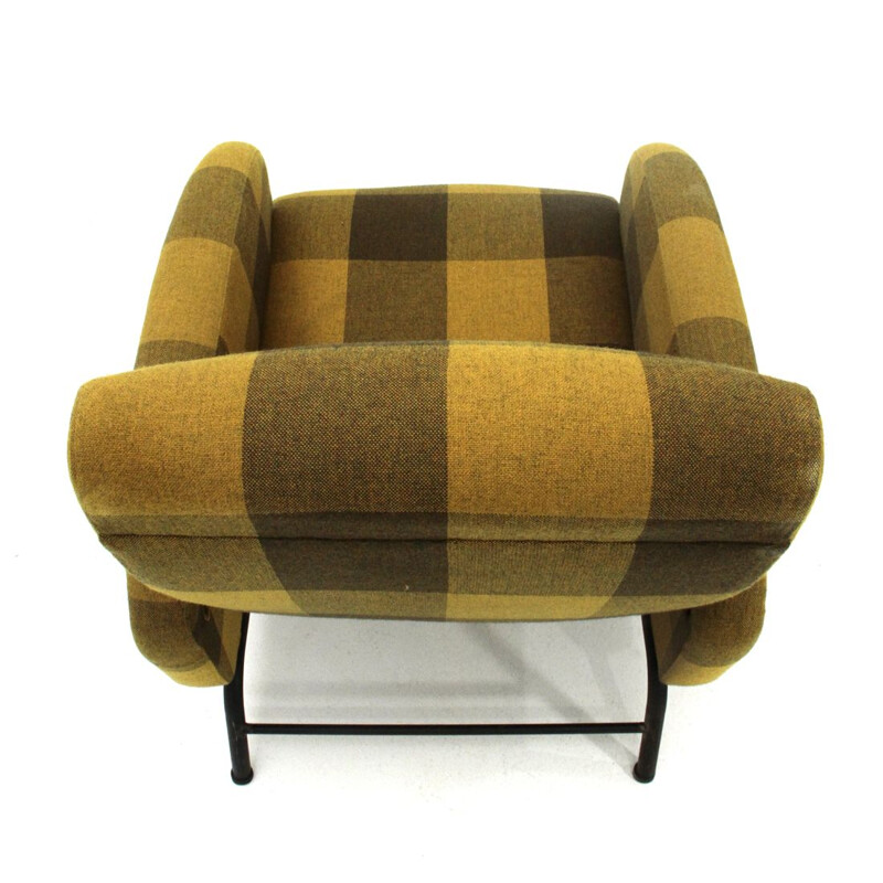 Vintage Italian recliner armchair