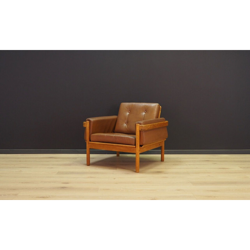 Vintage Scandinavian Design leather chair