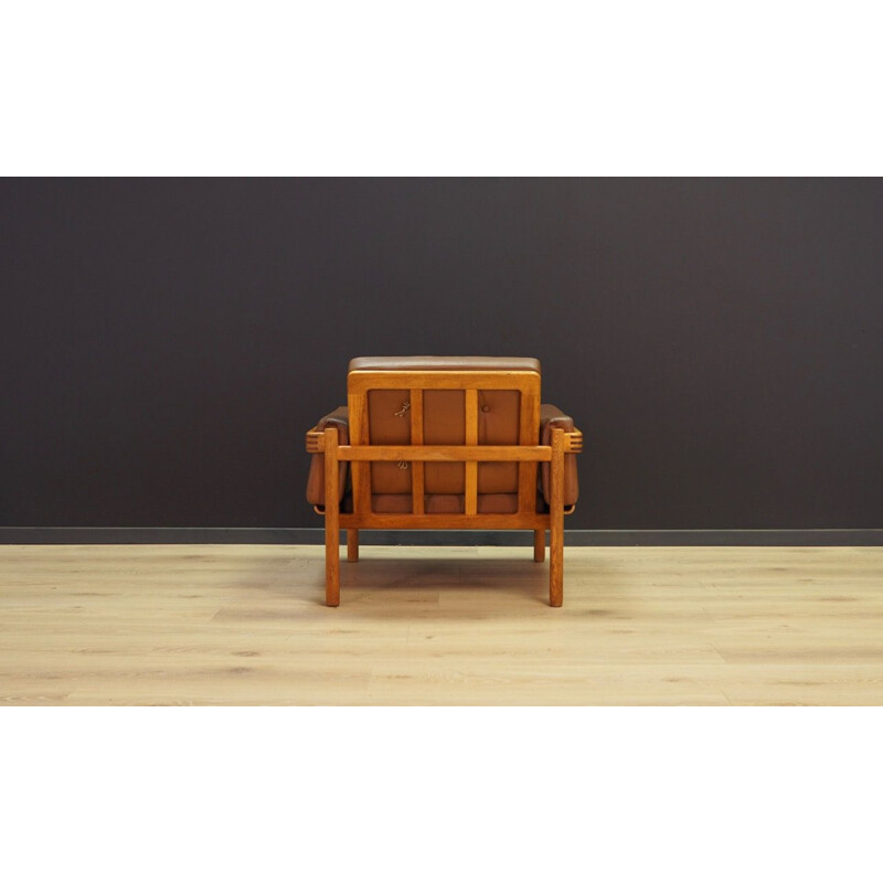 Vintage Scandinavian Design leather chair