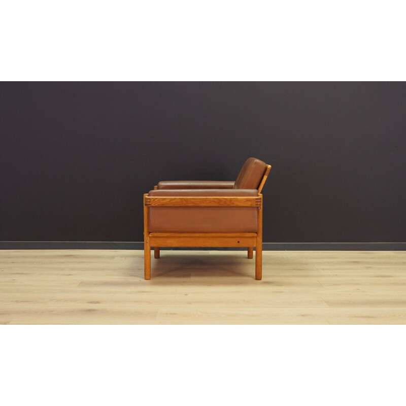 Vintage Scandinavian Design leather chair