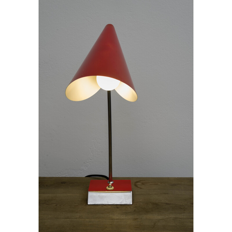 Red 0513 Table Lamp, Josef HURKA - 1950s