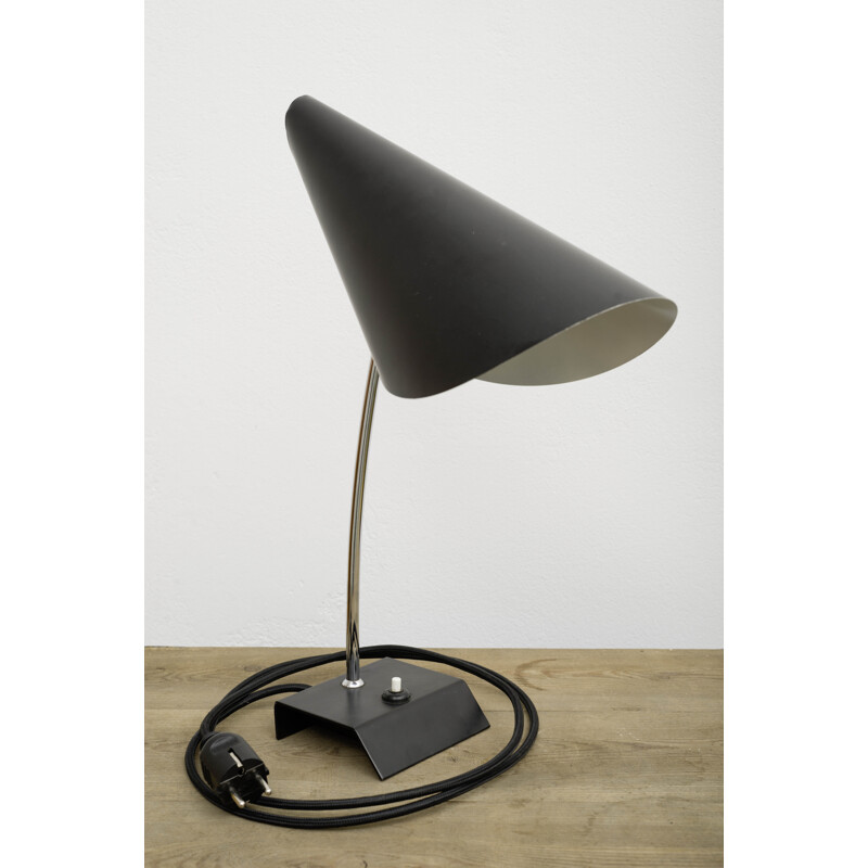 Black 0513 Table Lamp, Josef HURKA - 1950s