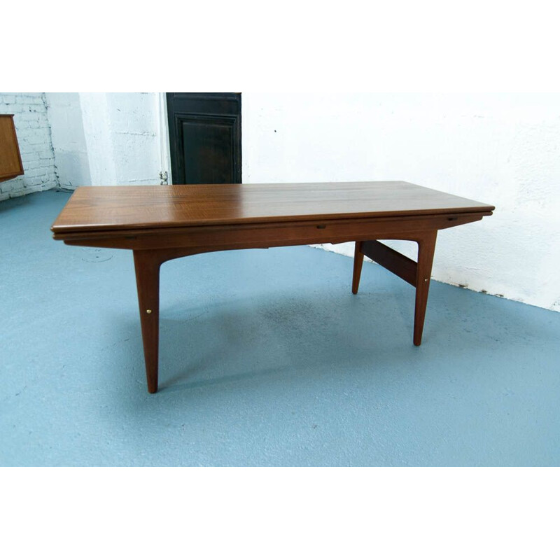 Modular Danish coffee table and dining table, 1962