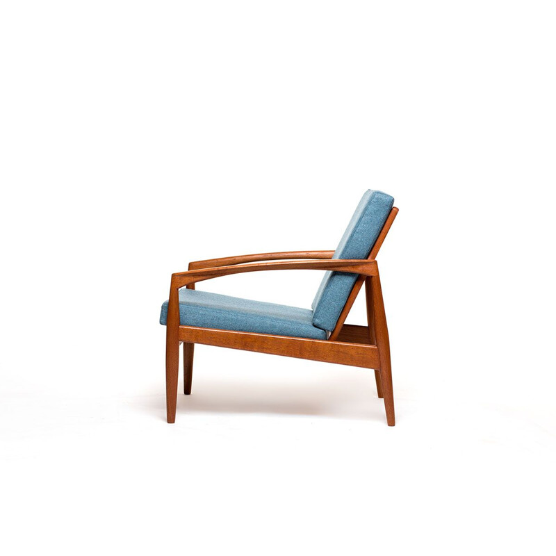 Fauteuil vintage "paper knife" par Kai Kristiansen