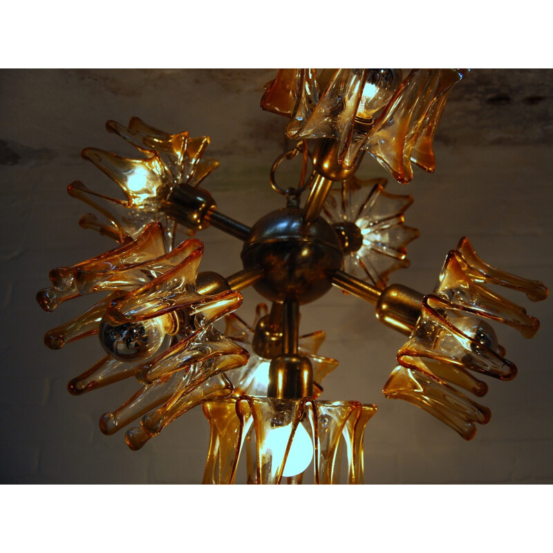 Italian Sputnik chandelier - 1960s