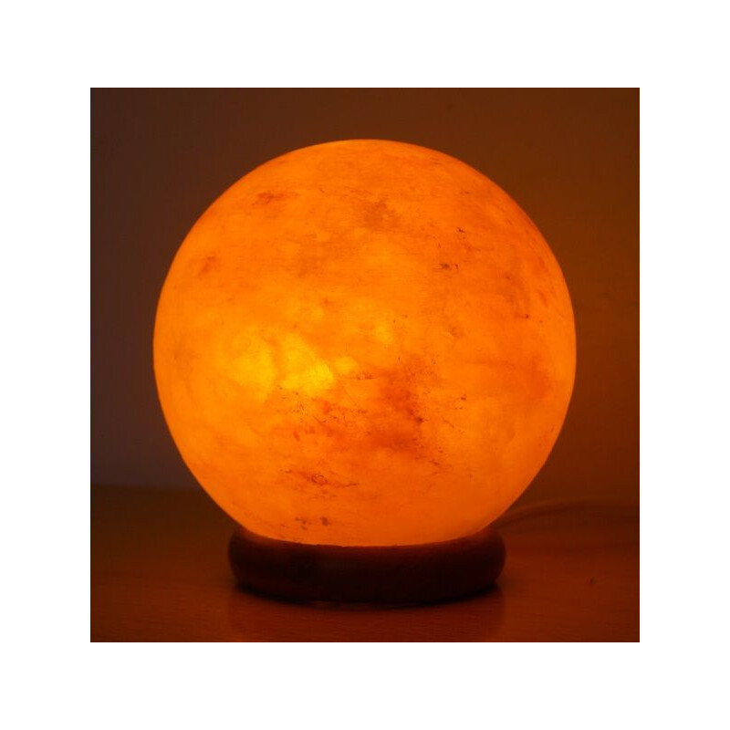 Lampe vintage orange pour Studio Arditi en pierre 1970