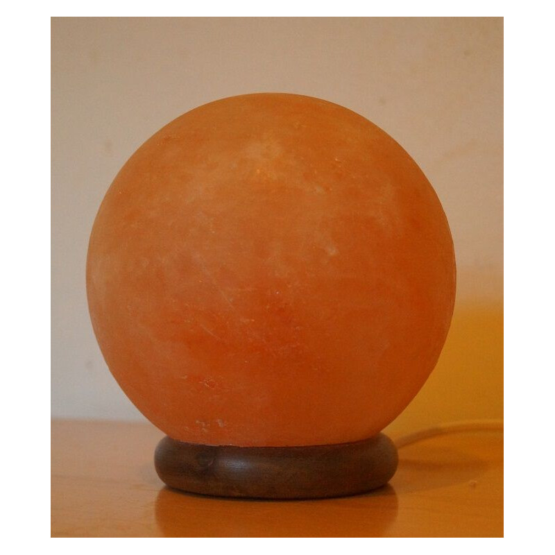 Vintage orange lamp for Studio Arditi in stone 1970