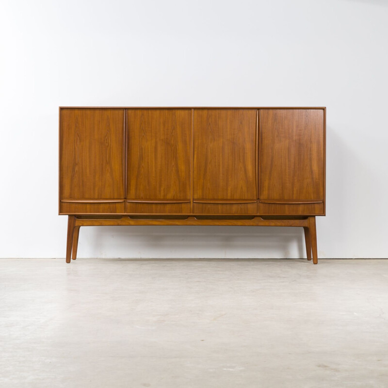 Vintage scandinavian teak sideboard for Knudsen & Son 1950