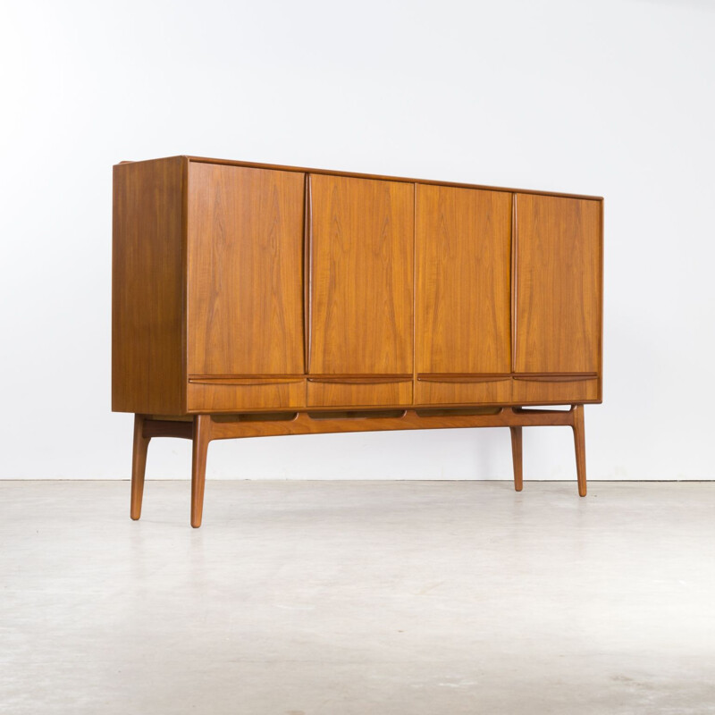 Vintage scandinavian teak sideboard for Knudsen & Son 1950