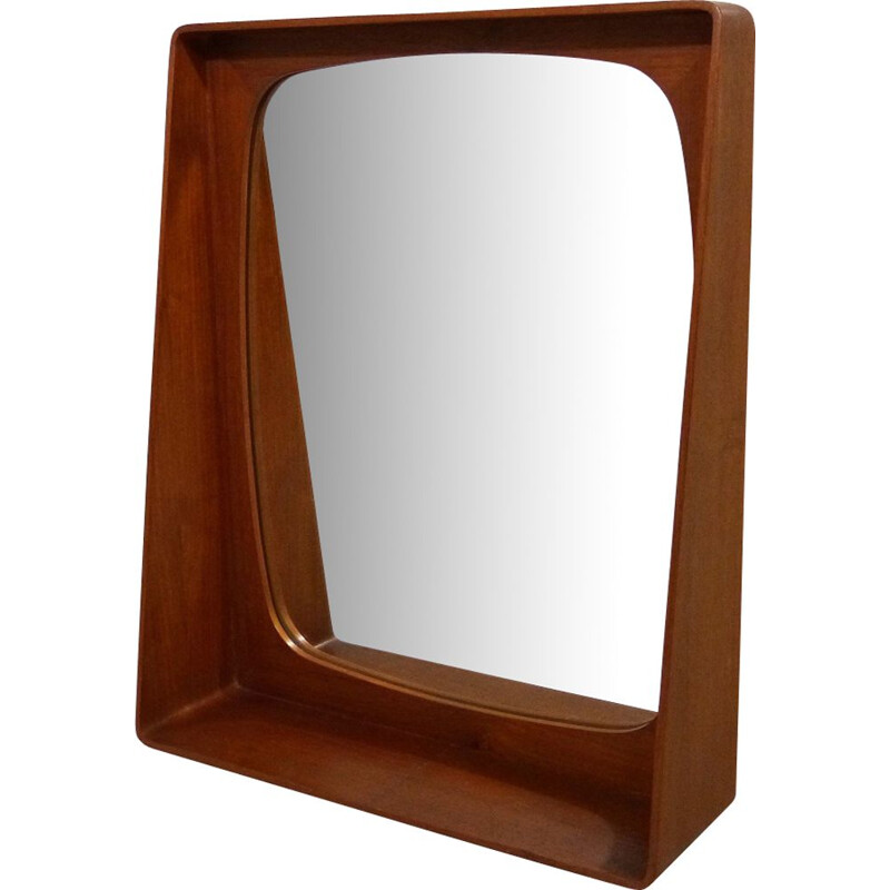 Danish mirror in teak