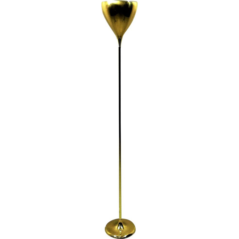 Brass floor lamp by Kaiser Leuchten