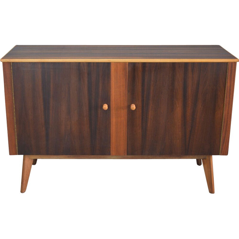 Vintage british walnut sideboard by Morris of Glasgow