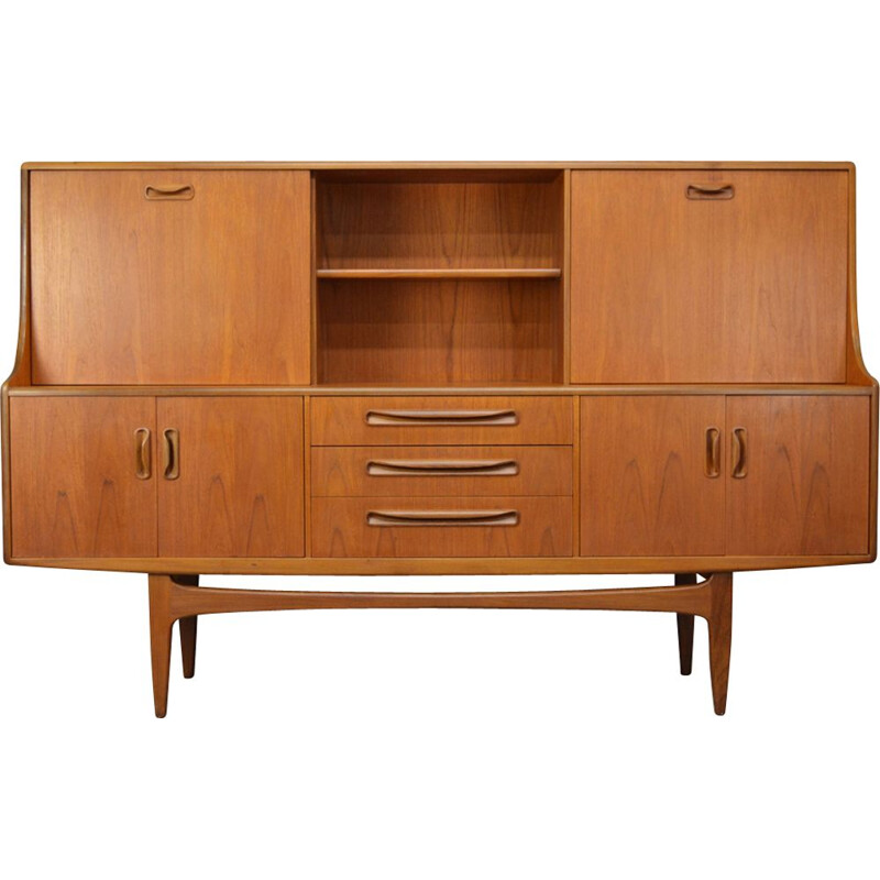 Vintage restored highboard by G Plan in teak 1970