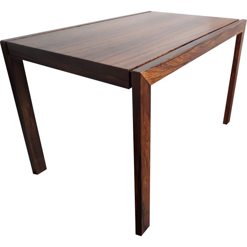 Vintage scandinavian side table in rosewood 1960