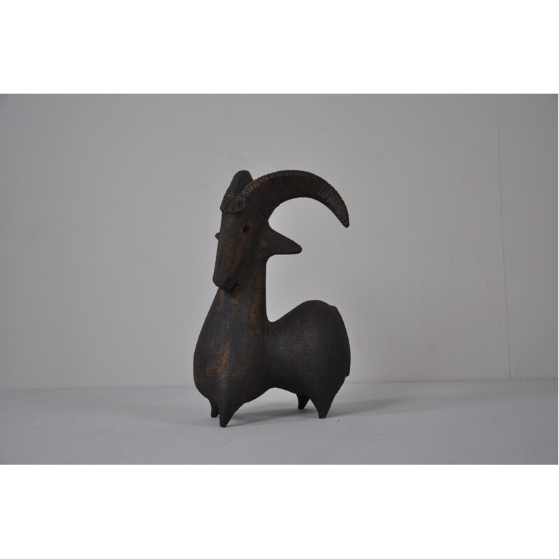 Céramique noire vintage par Dominique Pouchain