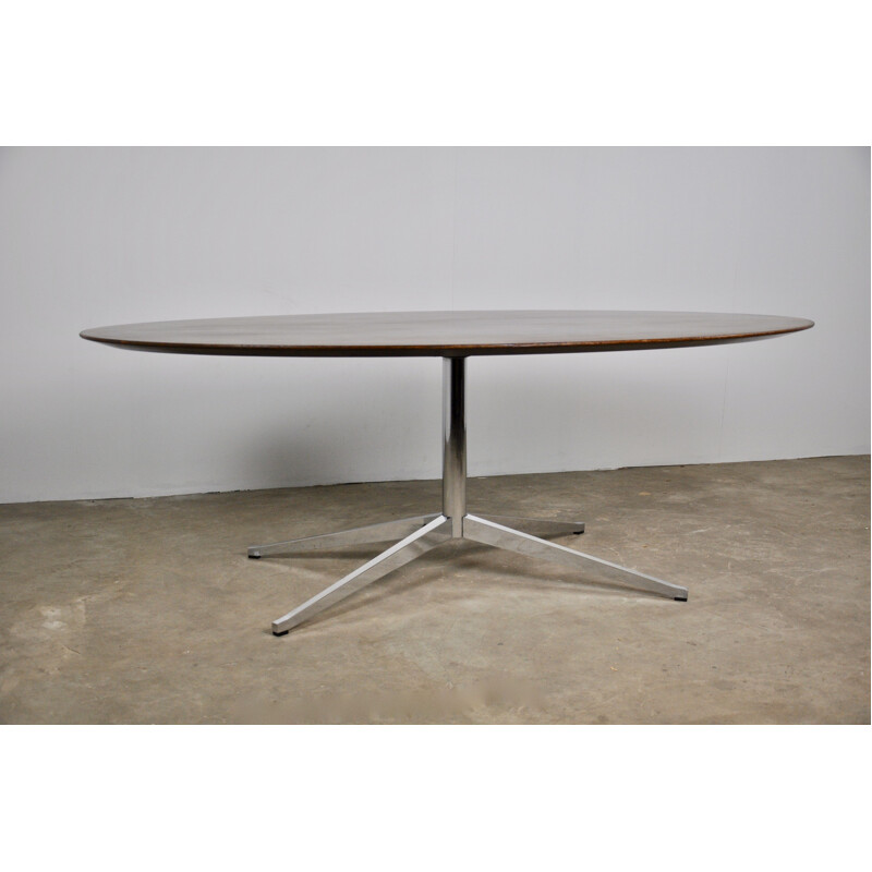 Vintage rosewood table by Florence Knoll