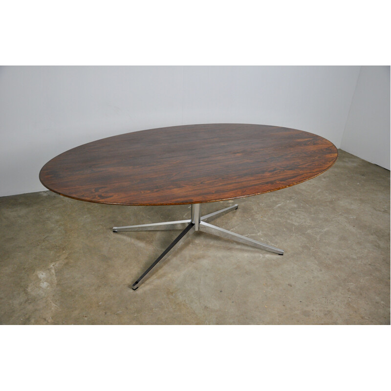 Table vintage en palissandre par Florence Knoll