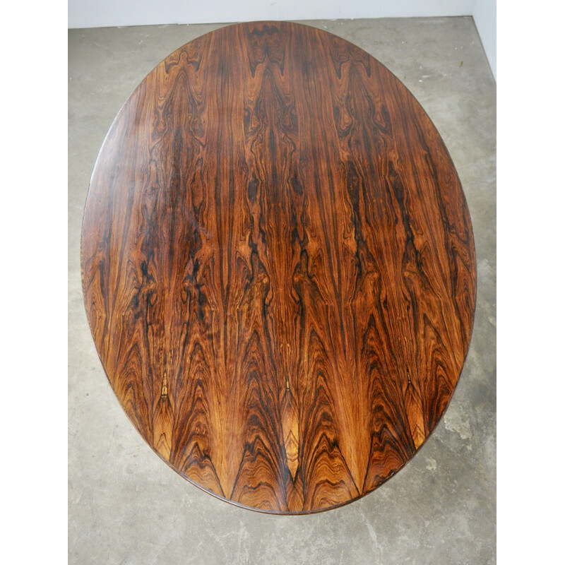 Vintage rosewood table by Florence Knoll