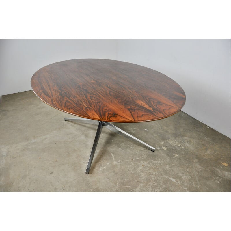 Vintage rosewood table by Florence Knoll
