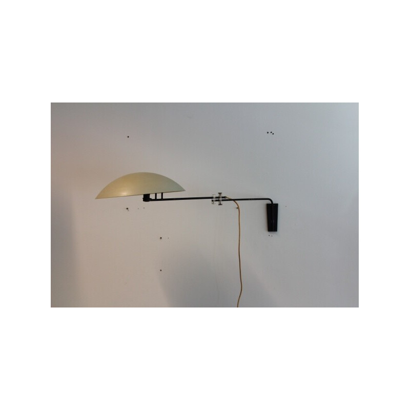 NX 23 adjustable wall lamp in metal, Louis KALFF - 1950s