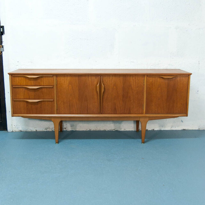 Vintage scandinavian sideboard for Jentique in teak 1960