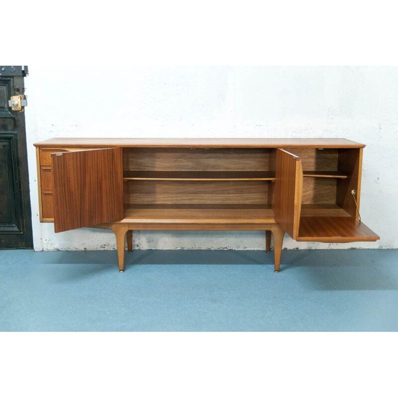 Vintage scandinavian sideboard for Jentique in teak 1960