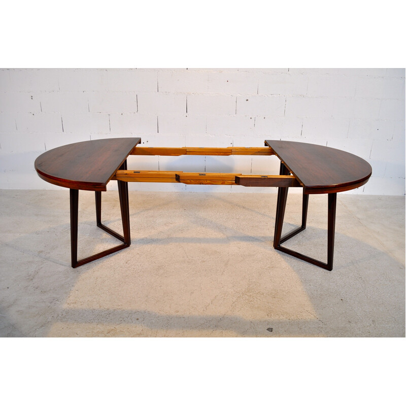 Dining table in rosewood - 1960s