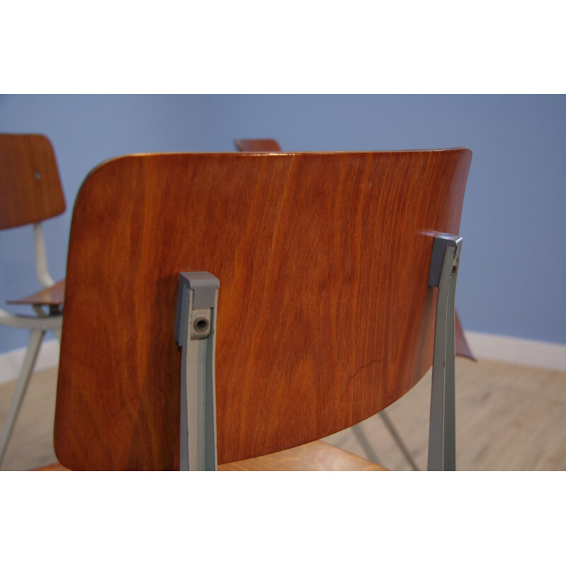 Set of 4 Result chairs by Friso Kramer