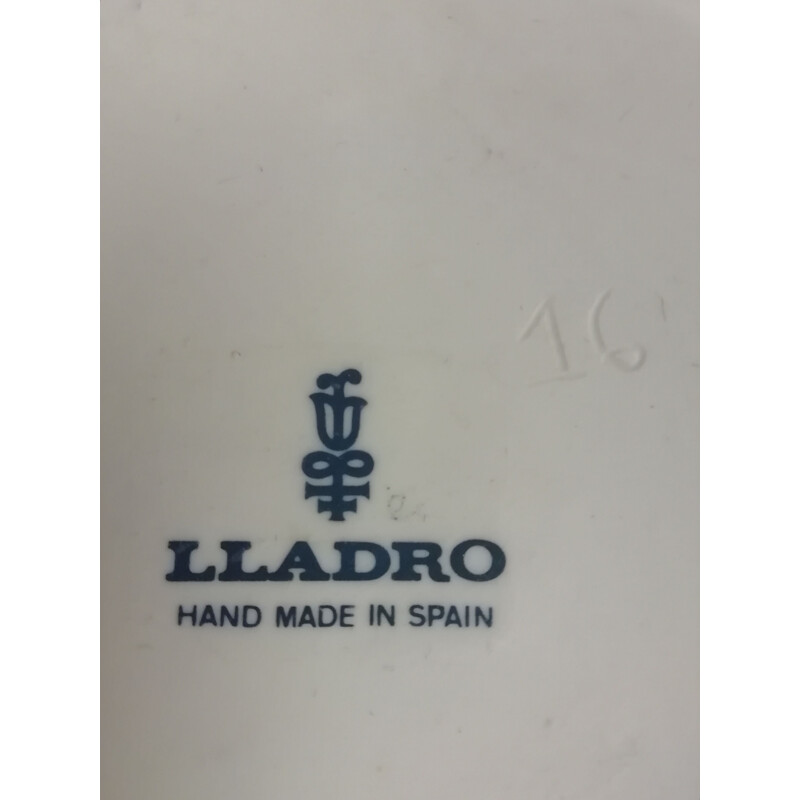 Jarrón de porcelana vintage de Lladro