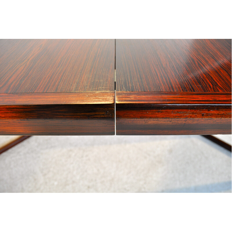 Dining table in rosewood - 1960s