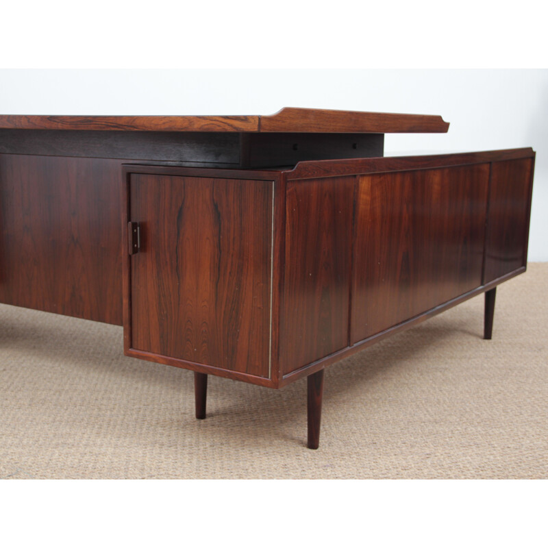 Vintage Chef Schreibtisch aus Rio Palisander von Arne Vodder für Sibast Furniture