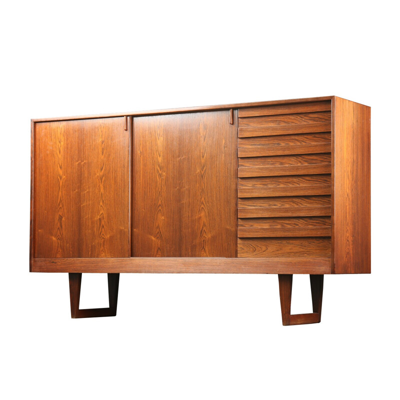 Enfilade scandinave en palissandre, Kurt OSTERVIG - 1960