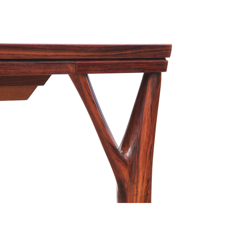 Table vintage en palissandre de Rio pour Soren Horn