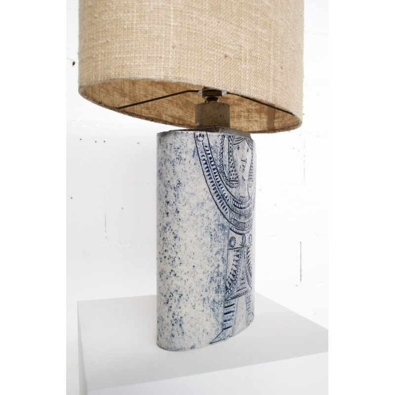 Lampe vintage de table par Roger Capron